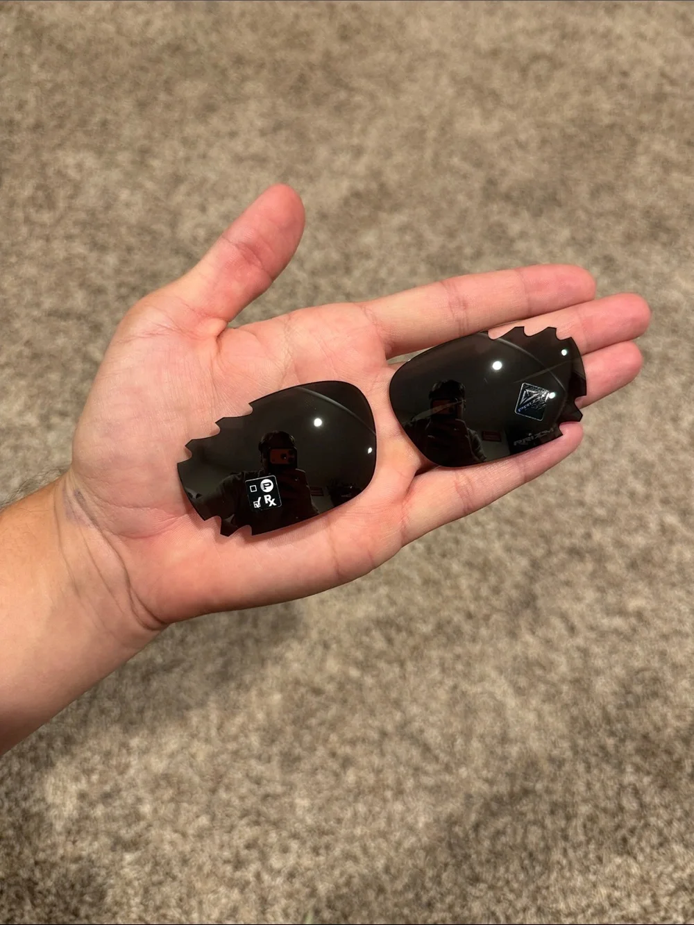 Brand New Oakley Jawbone Replacement Sunglass Lenses - PRIZM Black